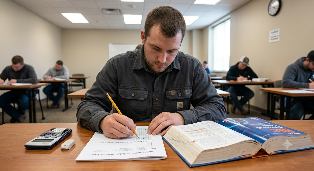 Free Journeyman Electrician Practice Test 2026 Study Guide [PDF] Banner