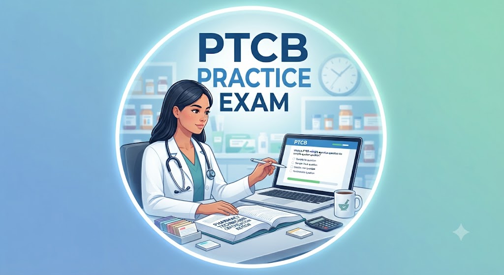 Ptcb Practice Test & Exam Prep Banner