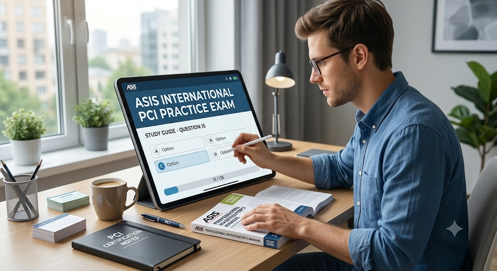 ASIS International (ASIS) Professional Certified Investigator Practice Exam Banner