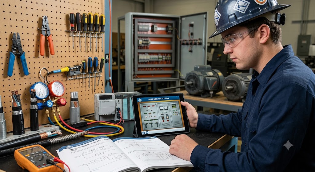 NCCER Industrial Maintenance Electrical & Instrumentation (IME&I) Practice Exam Banner