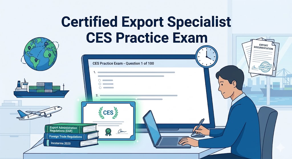 Certified Export Specialist (CES) Practice Exam Banner