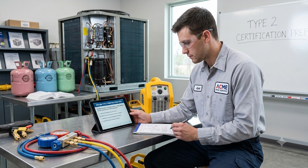 EPA 608 Type 2 Practice Test 2026 (High Pressure Appliances) Banner