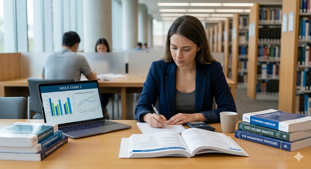 Portfolio Management Practice Exam Banner
