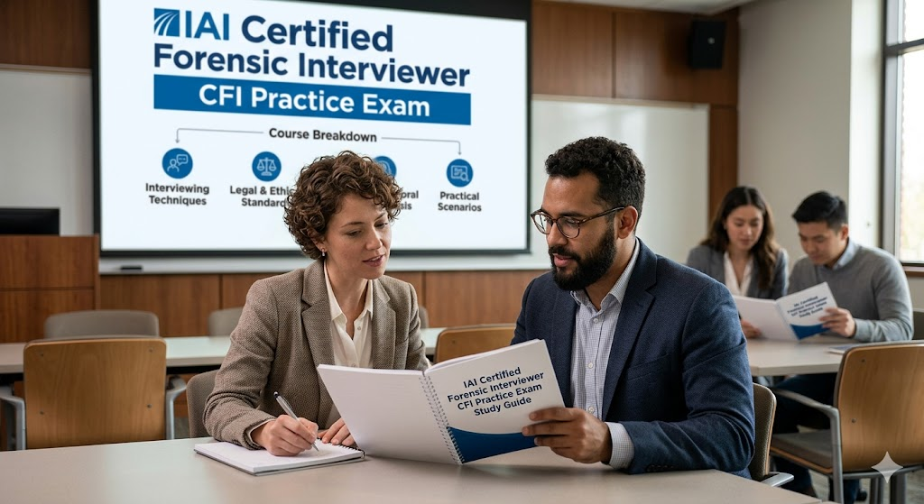 IAI Certified Forensic Interviewer (CFI) Practice Exam Banner