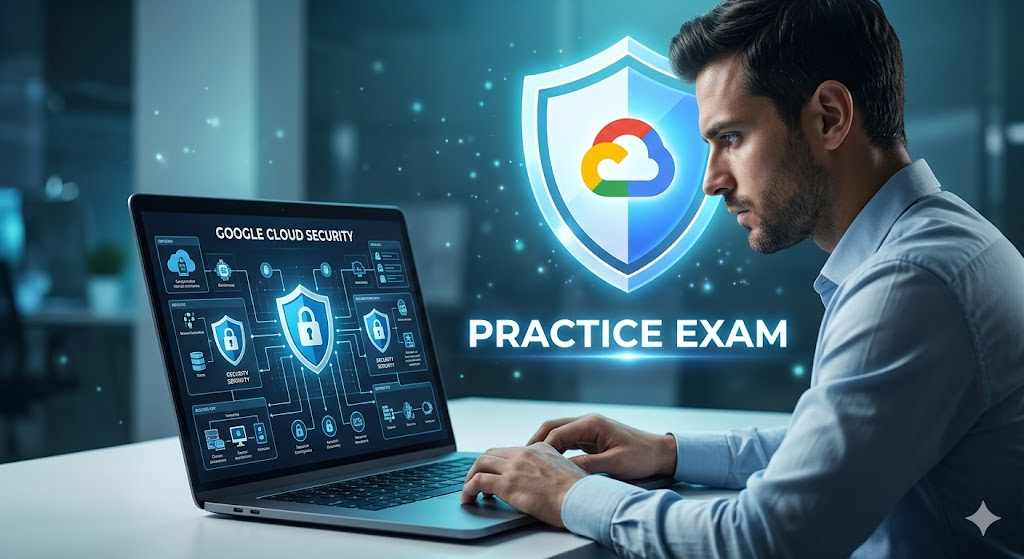 Google Cloud Professional Cloud Security Engineer Practice Exam Banner