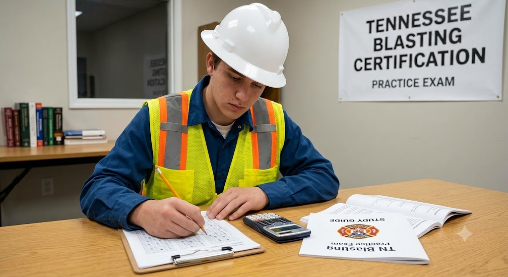 Tennessee Blasting Practice Test Banner