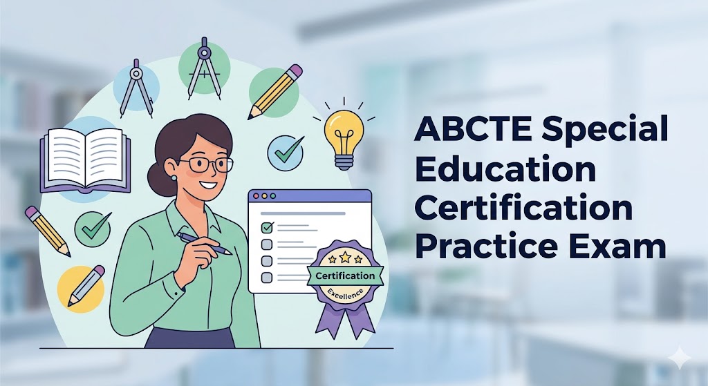 ABCTE Special Education Certification Practice Exam Banner