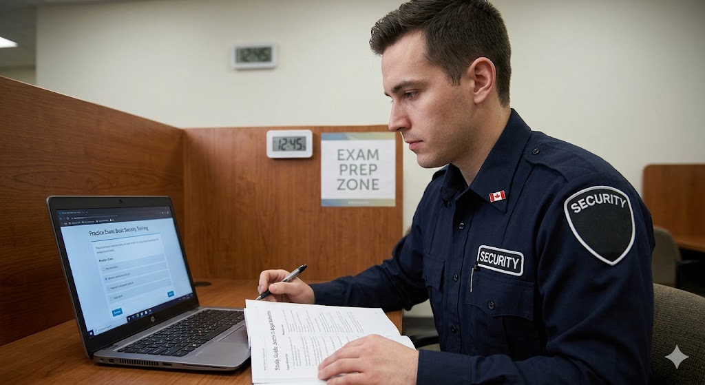 Commissionaires Security Guard Practice Test Banner