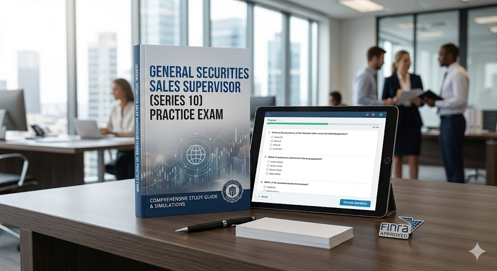 General Securities Sales Supervisor (Series10) Practice Exam Banner