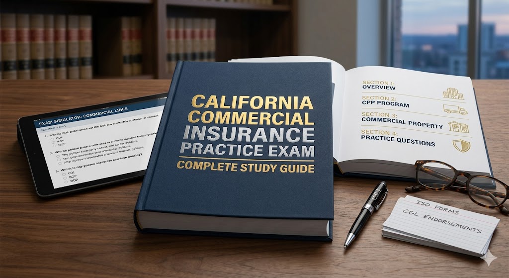 California Commercial Insurance Practice Exam Banner