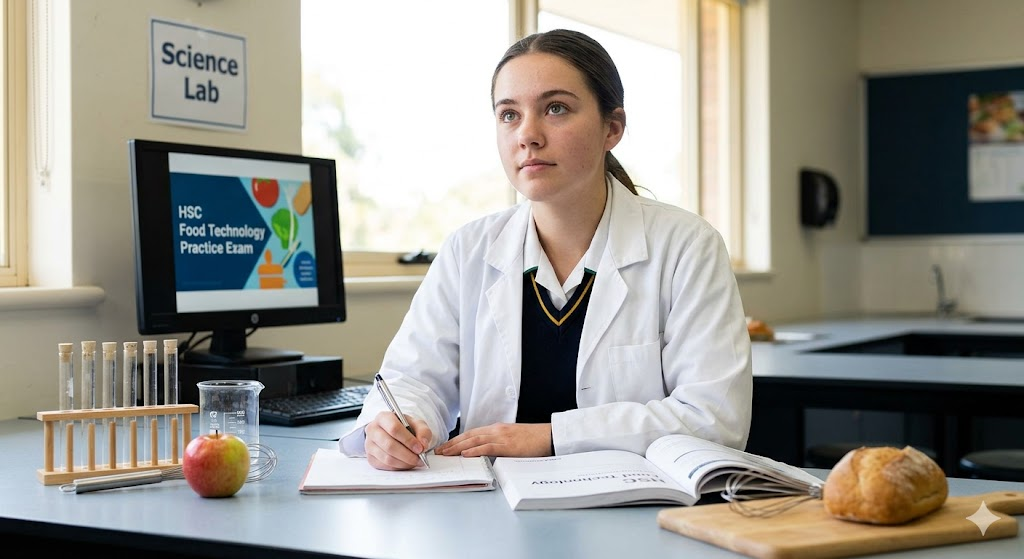HSC Food Technology Practice Exam Banner