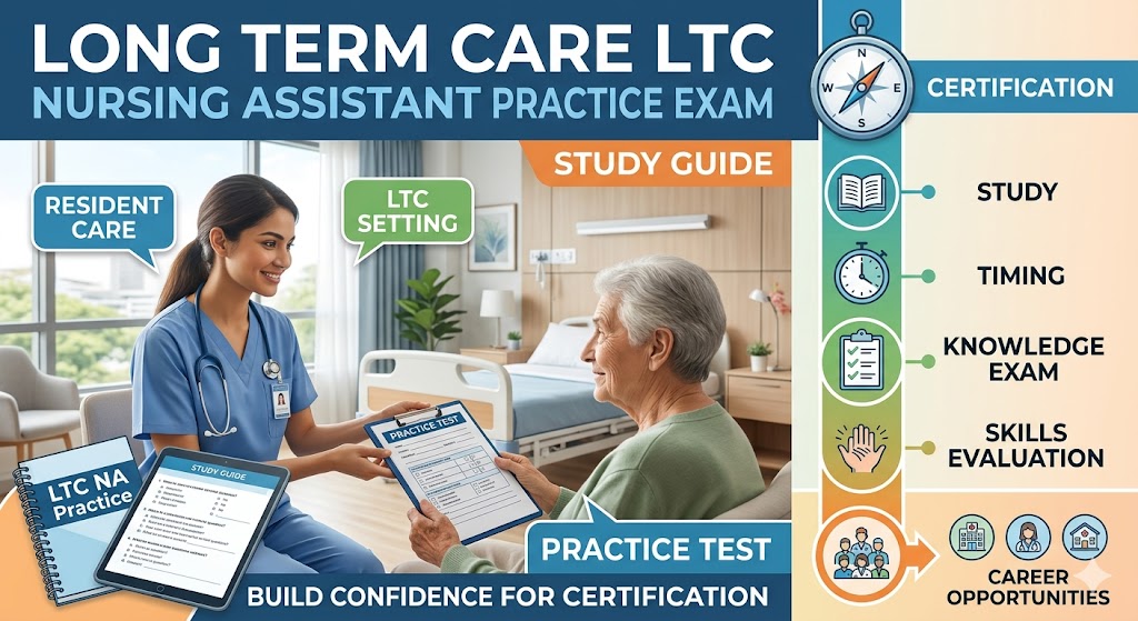 Long Term Care (LTC) Nursing Assistant Practice Test Banner