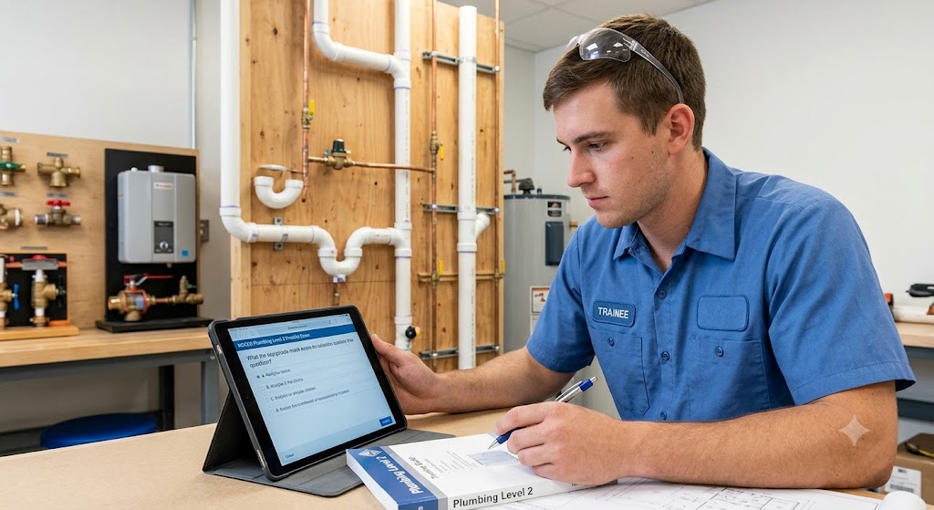 NCCER Plumbing Level 2 Practice Exam Banner