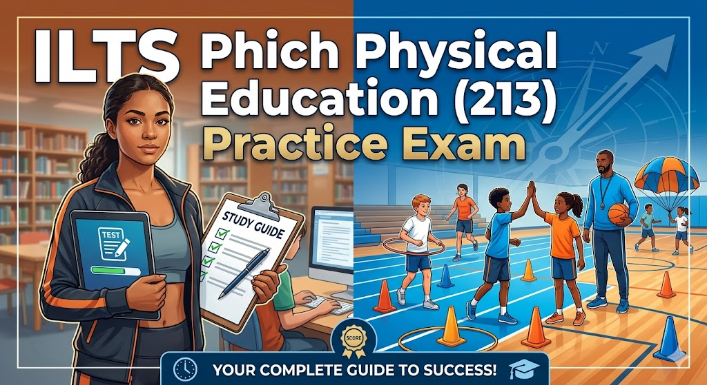 ILTS Physical Education (213) Practice Exam Banner