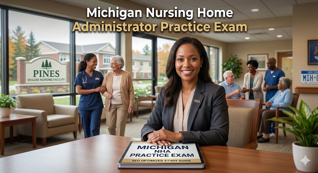 Michigan Nursing Home Administrator (NHA) Practice Exam Banner