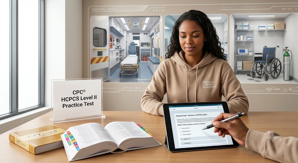 CPC HCPCS Level II Practice Test – Questions Answers Banner