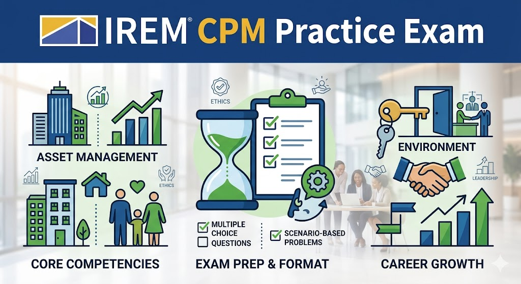 IREM Certified Property Manager (CPM) Practice Test Banner
