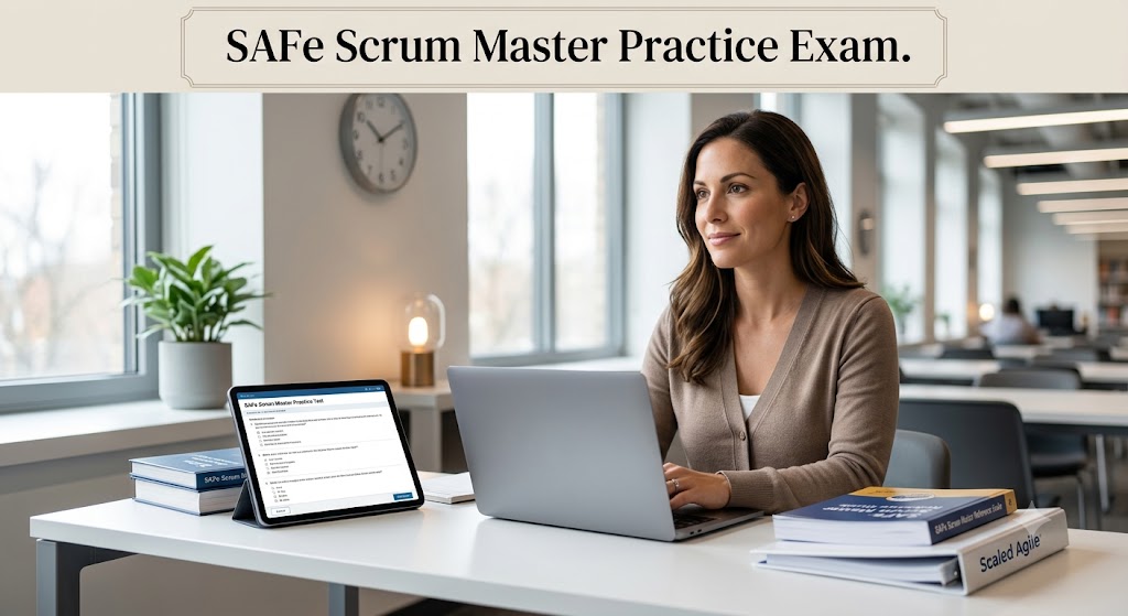 Scaled Agile Framework (SAFe) Scrum Master Practice Test Banner