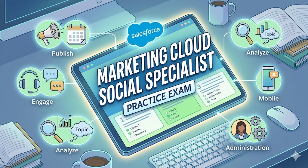 Marketing Cloud Social Specialist Certification Practice Test Banner