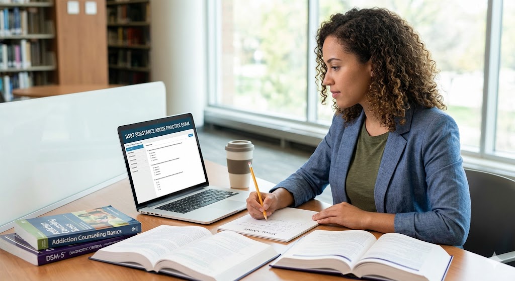DSST Substance Abuse Practice Exam Banner