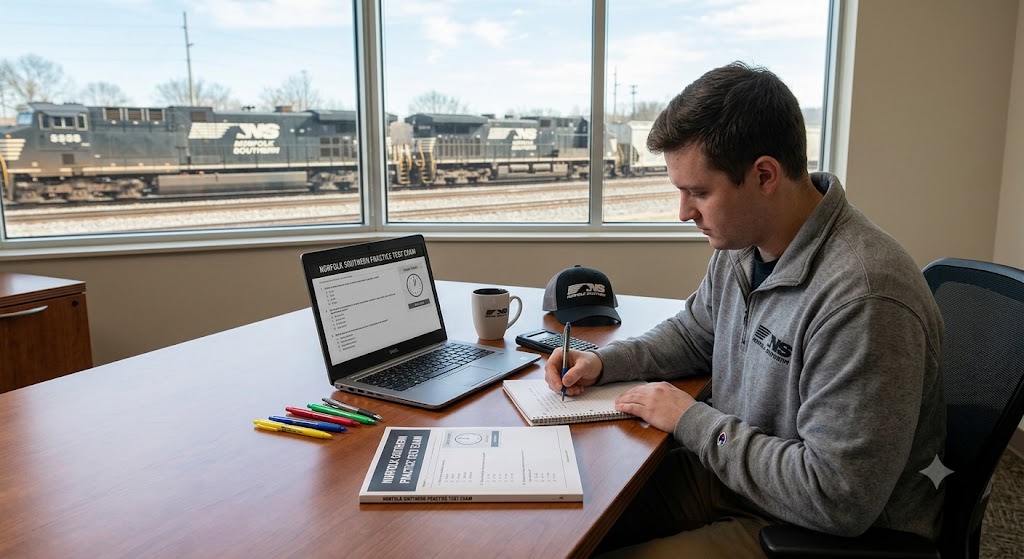 Norfolk Southern Practice Test Exam Banner