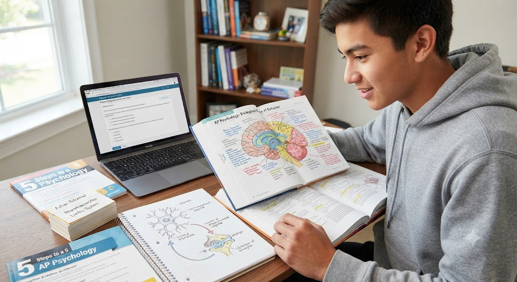 AP Psychology – Biological Bases of Behavior Practice Test Banner