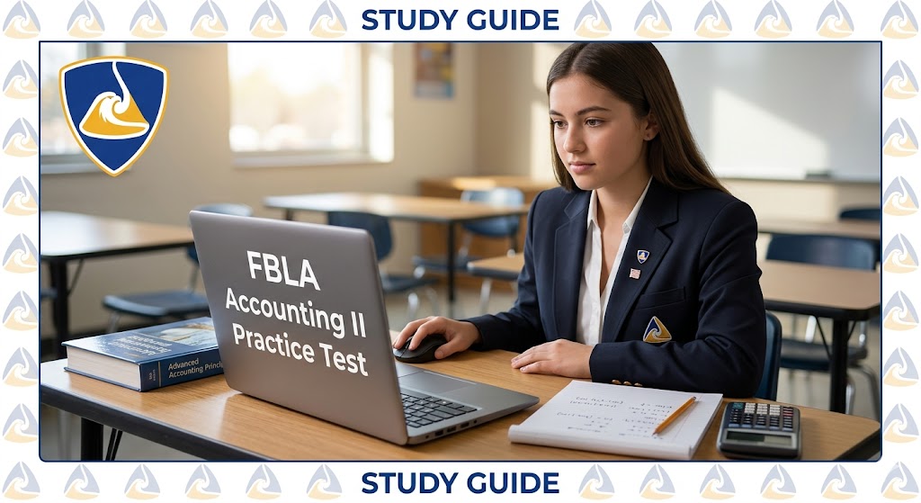 FBLA Accounting II Practice Test Banner