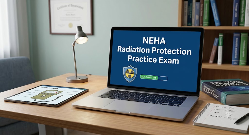 NEHA Radiation Protection Practice Exam Banner
