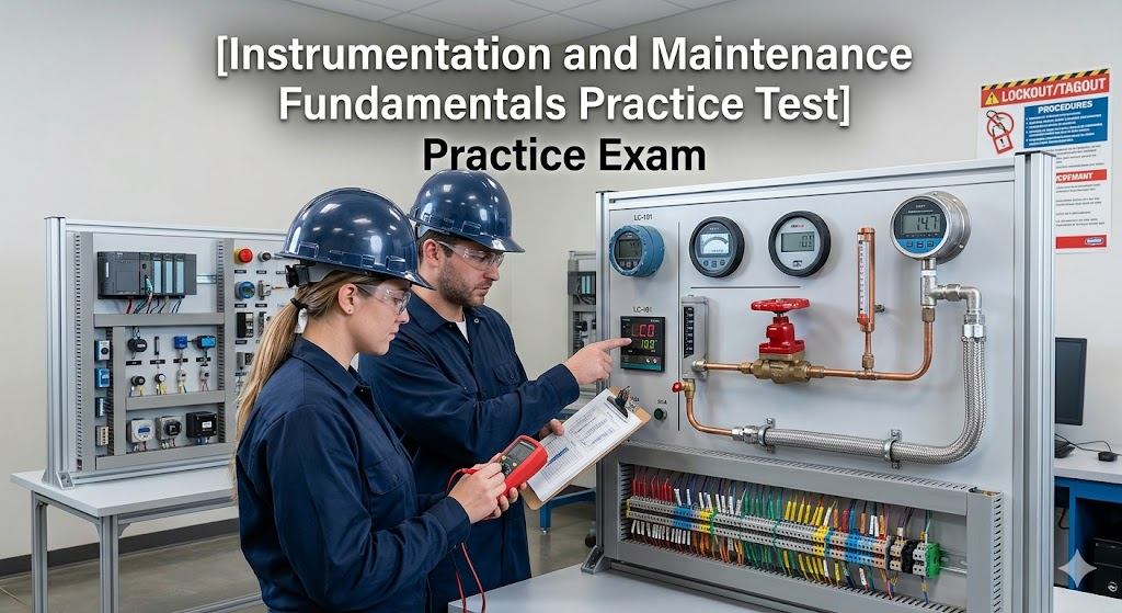 Instrumentation and Maintenance Fundamentals Practice Test Banner