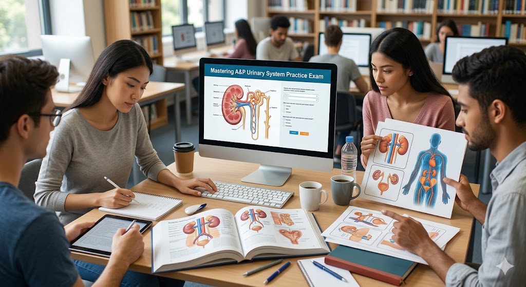 Study for the Mastering AandP Urinary System Test. Banner