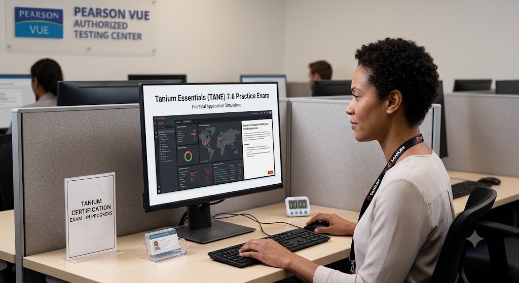 Tanium Essentials (TANE) 7.6 Practice Exam Banner