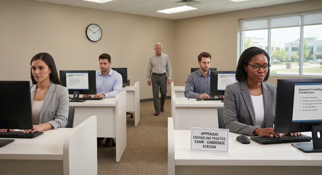 Appraisal Counseling Practice Exam Banner