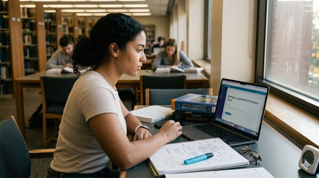 Biological Systems MCAT Practice Exam Banner