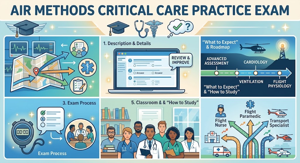 Air Methods Critical Care Practice Exam Banner
