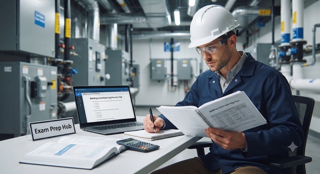 Building Commissioning Practice Test & Exam Prep Banner