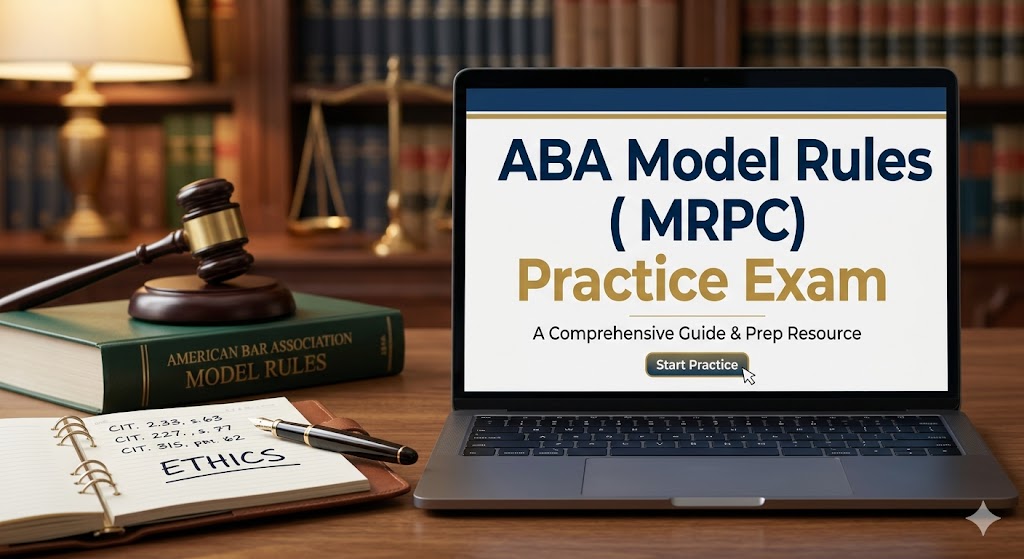 ABA Model Rules (MRPC) Practice Exam Banner