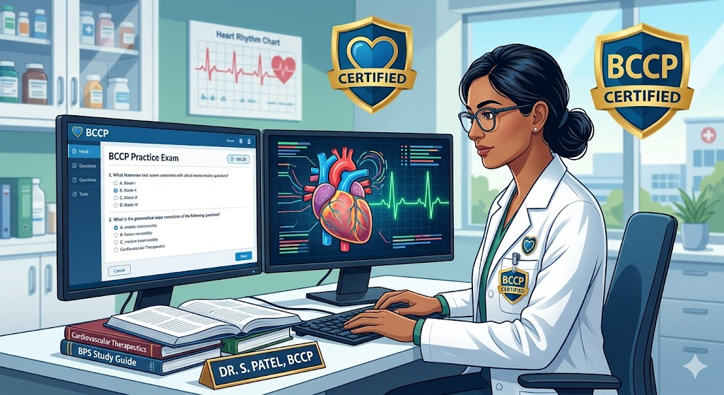 Board Certified Cardiology Pharmacist (BCCP) Practice Exam Banner
