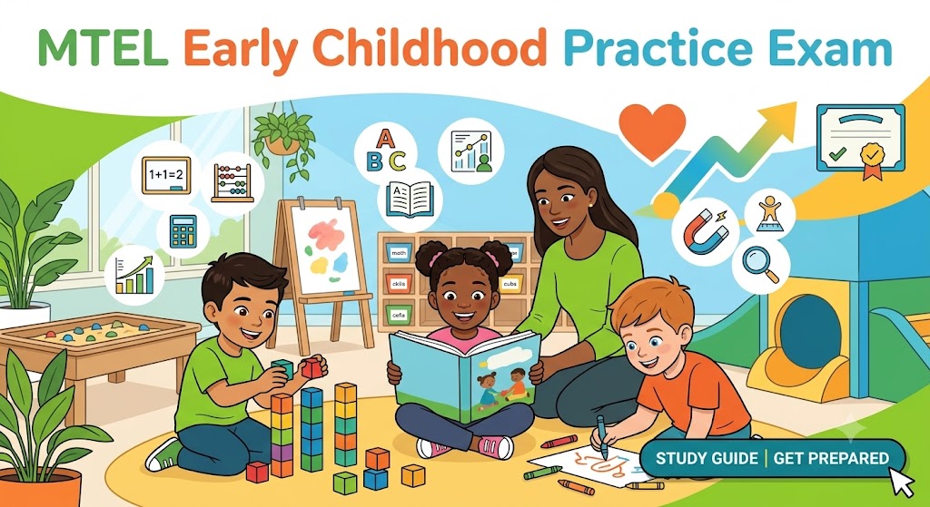 MTEL Early childhood Practice Test Banner