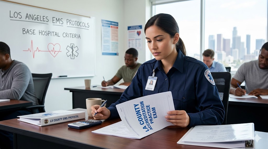 Los Angeles County Accreditation Practice Test Banner