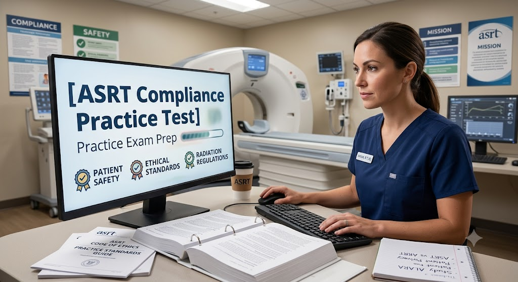 ASRT Compliance Practice Test Banner
