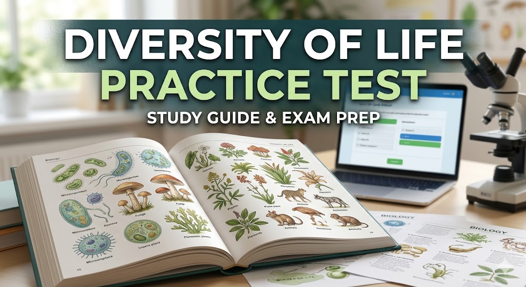 Diversity of Life Practice Test Banner