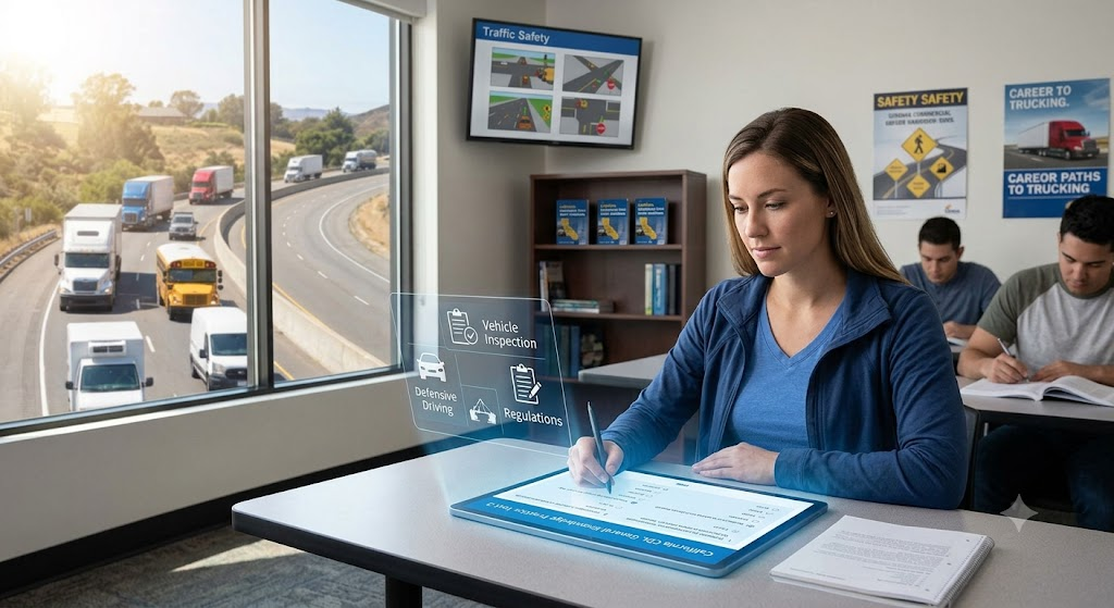 California CDL General Knowledge Practice Test 3 Banner