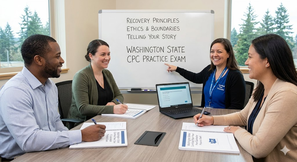 Washington State Certified Peer Counselor Practice Exam Banner