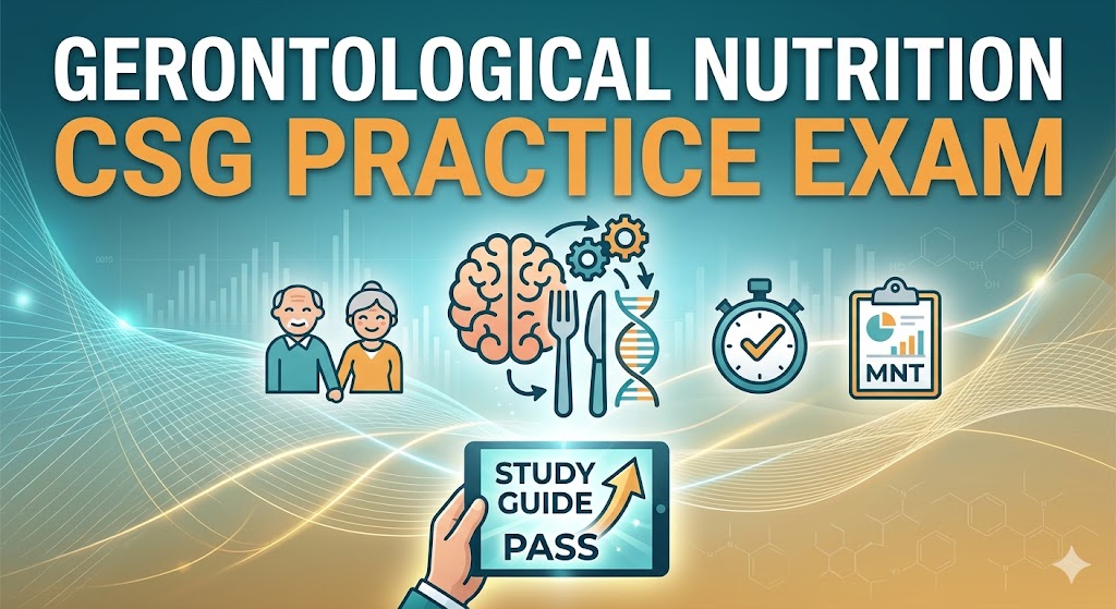 Certified Specialist in Gerontological Nutrition Practice Exam Banner