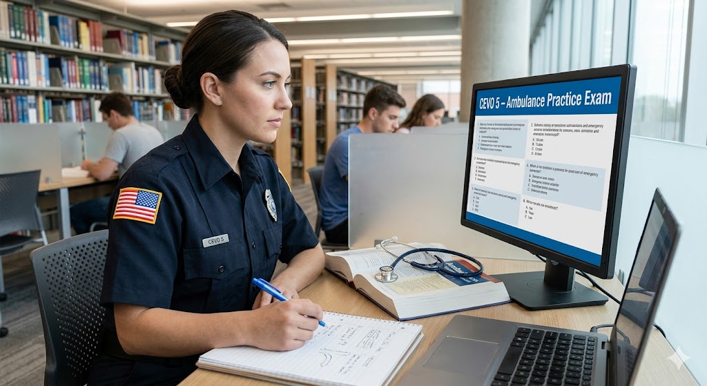 CEVO 5 – Ambulance Practice Test Banner