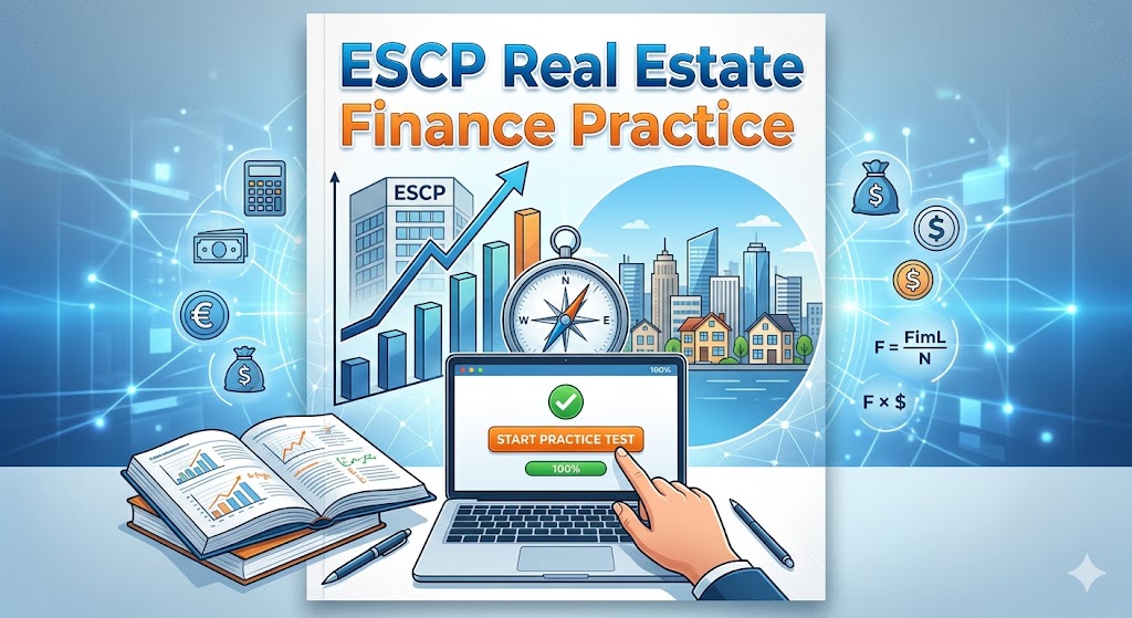 ESCP Real Estate (RE) Finance Practice Test Banner