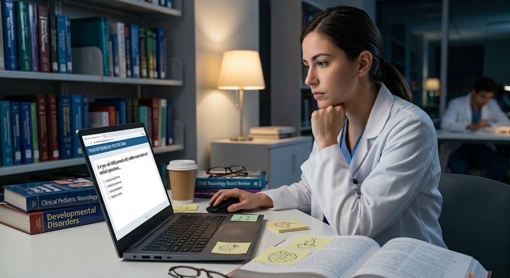 Pediatric Neurology Practice Test Banner