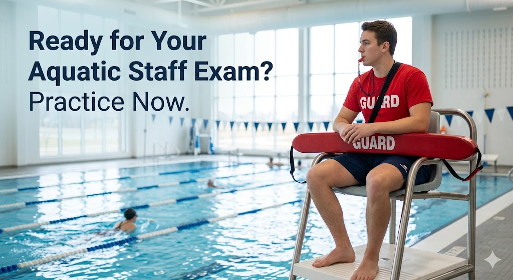 Aquatic Staff Manual Practice Exam Banner
