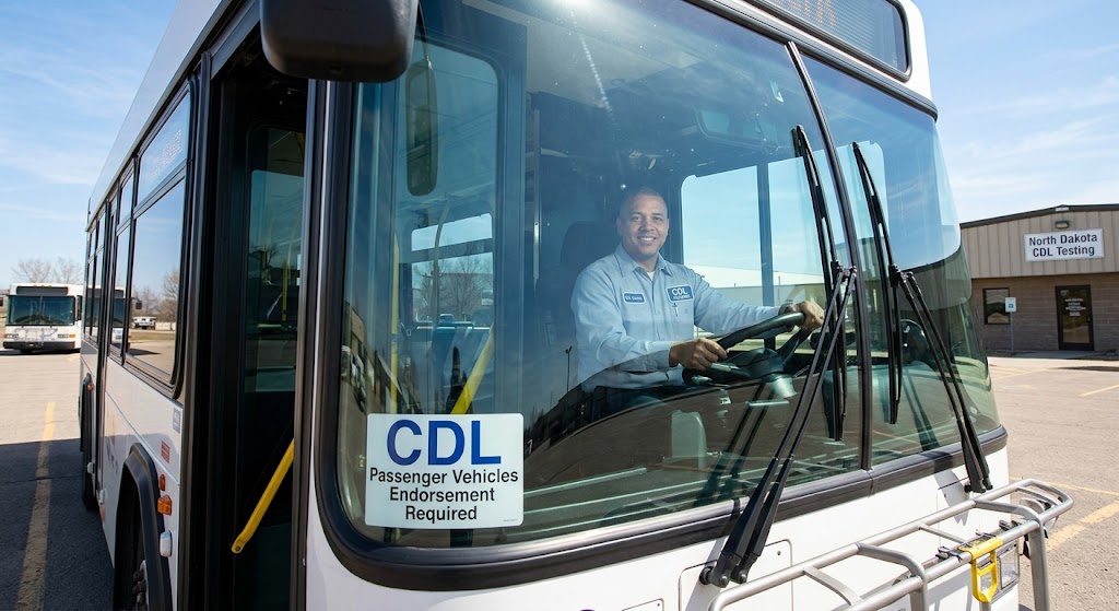 North Dakota CDL Passenger Vehicles Practice Test Banner