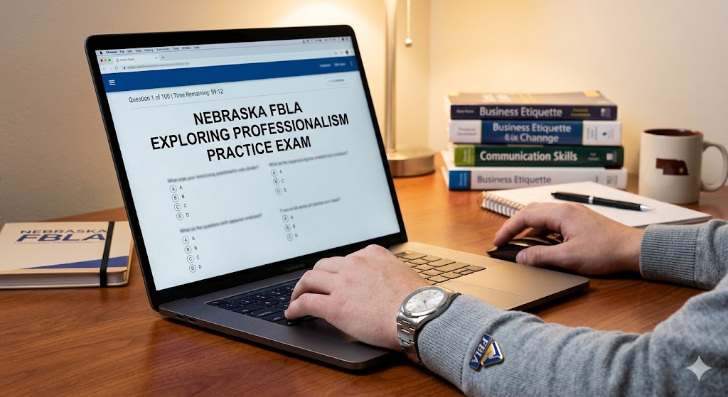 Nebraska FBLA Professionalism Practice Exam Banner